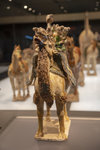 唐三彩駱駝載樂俑為研究唐代雕塑藝術,音樂舞蹈,人物如實提供寶貴資料,它既是唐代文化藝術,制作工藝發達昌盛的重要証物,也見証絲綢之路上的交流和融合. 
1M5A0181.jpg_