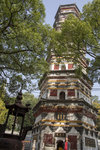 西林塔亦稱千佛塔,磚浮屠.唐玄宗敕建.明王鳴玉重修.清道光年間(塔頂曾裂開,至咸豐年間(公元1851-1861年)又自行愈合.1M5A1549.jpg_