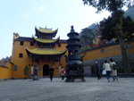 祇國禪寺始建于明代,現存建築為清代,規模是九華山全山寺院之冠.是九華山唯一一座宮殿式廟宇.為佛教全國重點寺院之一.  PB058243