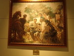 油畫《方志敏與蘇區群眾在一起》PB158994