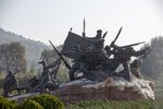"十萬工農下吉安"大型雕塑,位于廬陵文化展示區.
1M5A1166.jpg_