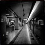 疫情下的MTR station