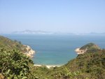 Looking back to HK Island from Cheung Chau