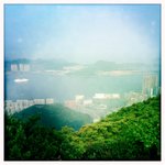 Views of Chai Wan & Lei Yue Mun  from Mount Parker Radar Station