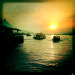 Cheung Chau public pier @ sunset