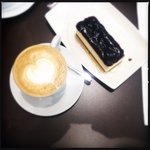 Take a break with coffee & chess cake
