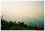 View @ the Peak of Jardine's Lookout in a hazy day