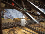 Rebar fixing of beam at GL1 of M2F