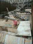 Fwk for car ramping for beams was completed for rebar work at GL 1-7,PD-Q of M2F-M3F