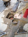Muddy water into the government manhole at Kwok Shui Road(2)
