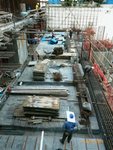 Rebar fixing for beam at GL 7-10,PB-Q of M1F