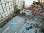 Rebar fixing for beam at GL 9,PD-Q of M1F