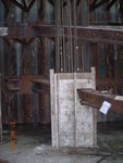 Erecting fwk of col. CP38 at M1F(2)