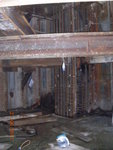 Erecting fwk of col. CP42 at M1F