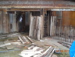 Erecting fwk of col. no.42 at M1F-M2F