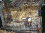 Breaking conc. for rebar fixing at GL 9,PC-PD of LGF