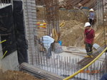 Drill in starter bars at GL 9-10,PC-PD of LGF
