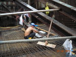 Construction joint at Gl 5-6,PD-P of M1F(2)