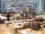 Rebar fixing for beam at GL 2-7,PB of M3F