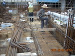 Rebar fixing for slab at GL 5-7,PA-PB of M3F