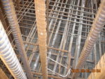 Non-shrinkage grouting for cooling pipes at Col. CP33  of M2F-M3F(1)