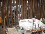 Non-shrinkage grouting for cooling pipes at Col. CP34  of M2F-M3F(1)