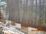 Closing fwk for wall WP8 at M3F-GF(1)