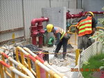 Remedial work for water supply by Water Supplies Department contractor at outside the site