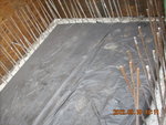 Bottom slab of 100mm gap fixing at Flushing water tank of M3F(2)