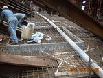 CJ fixing for matreial hoist area at GL 1-2,PA-PB of M3F