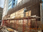Closing fwk for wall WP1 at M3F-GF