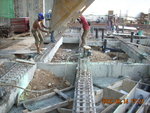 Concrete surrounding for manhole FMH-03 & STG of drainage pipes at GL 10-11,PB-PC of LGF(2)