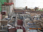 Concrete surrounding for manhole FMH-03 & STG of drainage pipes at GL 10-11,PB-PC of LGF(4)