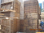 Closing fwk for wall at Lift pit no.1 of M3F-GF