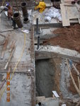 Concrete surrounding for FS pipe at GL 11,A-PA of LGF