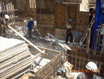 Rebar fixing for bearing wall at GL 5-7,PC-PD of M3F