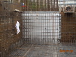 Joint filler fixing for 50mm gap at between wall WP6 & Sprinkler tank of M2F(1)