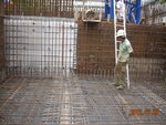 Joint filler fixing for 50mm gap at between wall WP6 & Sprinkler tank of M2F(2)