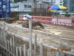 Not ready for inspection of Sprinkler tank  top slab at M2F