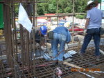 C.J. fixing at GL 9,PB-Q of M2F