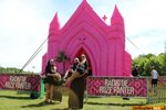 Aufblasbarekirche-Pink-Festzelte-Verlieh-Preise-Kirche-Freie-Trauungszeremonie-Eventzelt