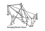 Swinging derrick 旋轉起重機2