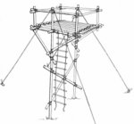 Stilt Tower 雙腳瞭望台（H型瞭望台）１