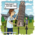 Pisa Tower CSS - HTML Joke