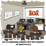 International Olympiad in Informatics - Web Joke
