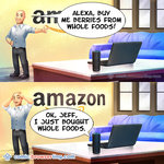 Jeff Bezos Buys Berries at Whole Foods - Programming Joke
