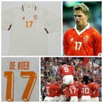 Holland EURO 92 Away Match issue shirt