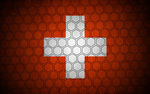 Schweizer Flagge Hintergrundbild Hex